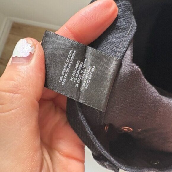 NWOT- DENIM FORUM - JONI HIGHRISE LOOSE BLACK JEANS - Picture 10 of 11